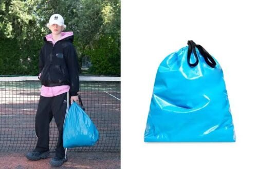 balenciaga trash bag