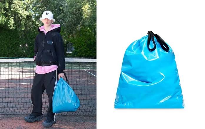 balenciaga trash bag